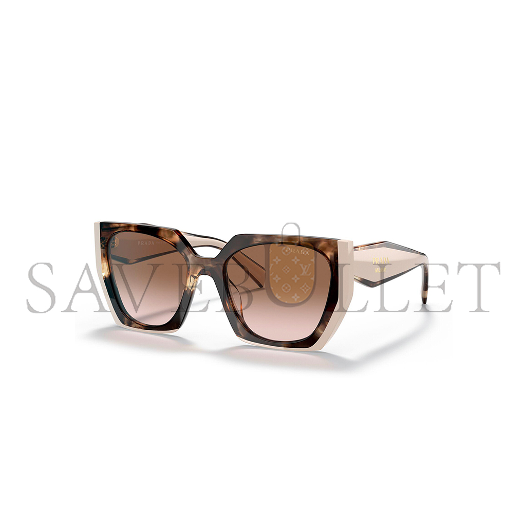 PRADA BEIGE BROWN WOMENS SUNGLASSES SPR15W